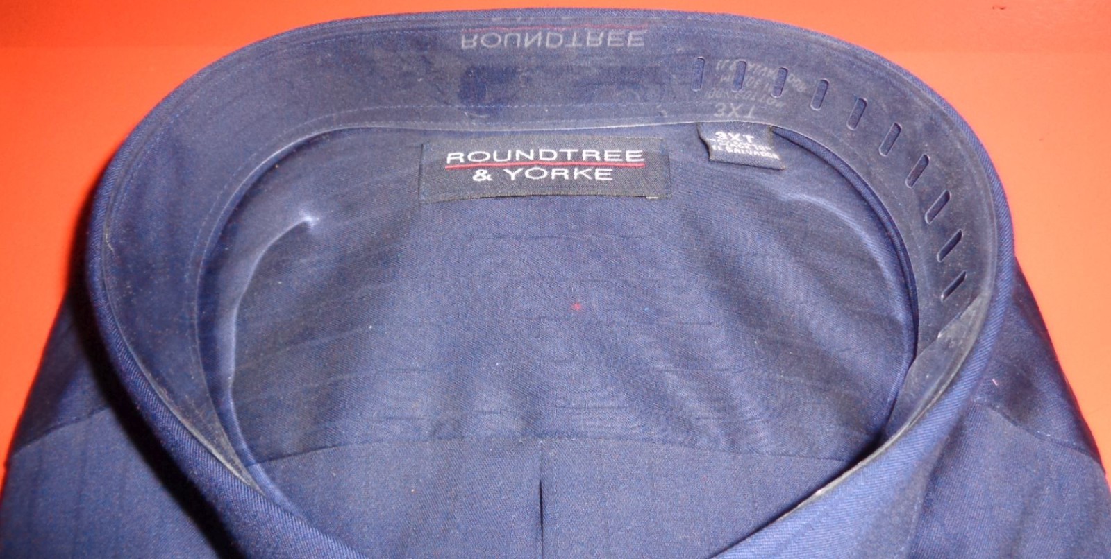 Roundtree & Yorke Tall Man Shirt 3XT Blue