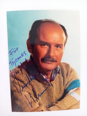 Reinhard Glemnitz -  - original Autogramm - ca. 15x10cm - Autogrammkarte