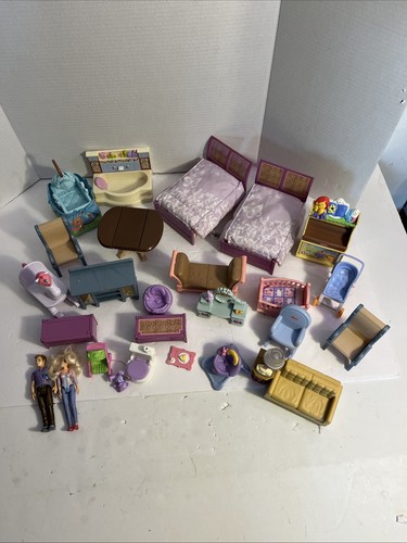 Fisher Price Loving Family dollhouse furniture & Accessories lot Baby Bedroom