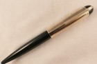 VINTAGE 1940s MARINE GREEN EVERSHARP SKYLINE FOUNTAIN PEN ~ GOLD CAP ~ RESTORED! — photo 4