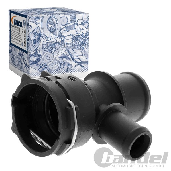 Vaico KÜHlmittelflansch Passend FüR Audi A1 A3 Skoda Superb VW EOS Golf Jetta PA-image