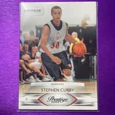 2009 Prestige STEPHEN CURRY #207 Rookie RC+10 More His Cards