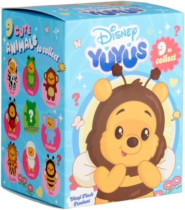 Official Disney Yuyus Winnie the Pooh Blind Box Vinyl Plush Collectible one supp
