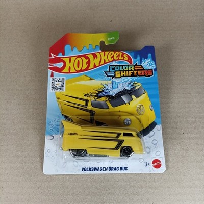 2025 Hot Wheels Color Shifters Volkswagen Drag Bus Yellow Black