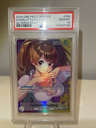 2024 Charlotte Pudding [Alternate Art] #OP08-058
