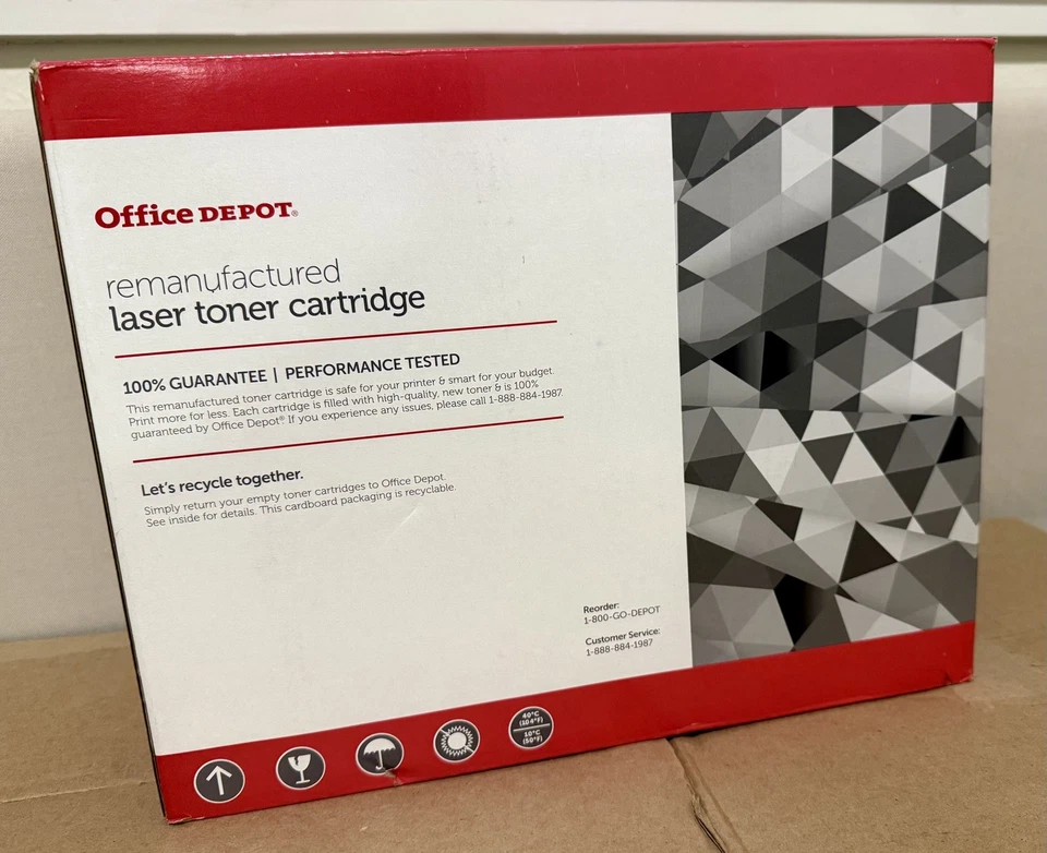 Cartucho de tóner negro marca Office Depot CC364A repuesto Foto 2 de 4