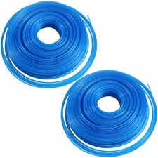2PCS 1.6mm X 100m Heavy Duty Nylon Round Strimmer Trimmer Line Brushcutter1732 0.08 per metre