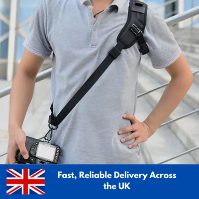 Camera Strap Quick Release Rapid Shoulder Sling Neck Strap Belt for DSLR SLR - Image 1 of 4