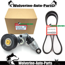 Oem Drive Belt Tensioner Belt For 13-17 Accord 17-2019 Cr-v 15-2020 Tlx 2.4l
