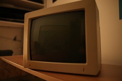 Vintage Apple Monochrome Computer Monitor A2M6016