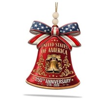 250th Anniversary United States of America Ornament 1776 2026 Patriotic
