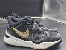 Nike Hustle D Shoes Youth Size 5Y Black Basketball Sneakers DV8996-004 Damage