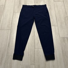 Greyson Pants Sz 36 Blue/Maltese Montauk Jogger Golf Performance Stretch Tapered