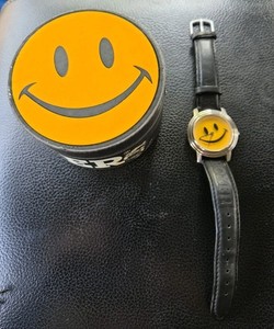 美品 スマイリーフェイス SMILEY FACE 機械式腕時計 メンズ 稼働品 Smiley Face Watch | eBay