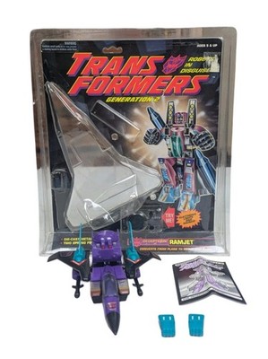 Transformers G2 Ramjet Decepticon 1992 Hasbro READ