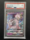 Pokémon Mewtwo GX Ultra Rare TCG Card 31/68 Hidden Fates PSA 9 Mint Full Art