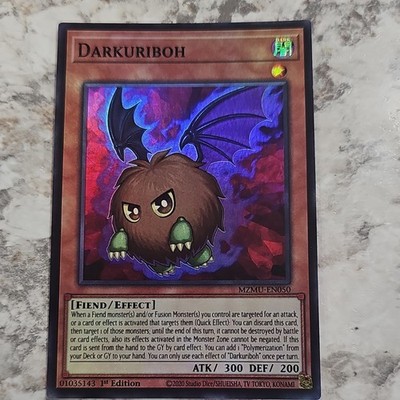 Konami Darkuriboh Maze of Muertos 1st Edition MZMU-EN050 Fiend Effect Holo