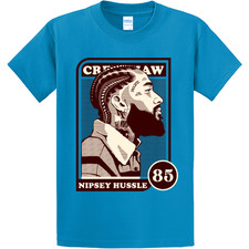 NEW RETRO KINGS x SWOD CRENSHAW YEARBOOK TURQUOISE Tee Shirt SM-4XL MADE IN USA