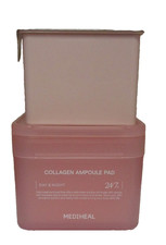 MEDIHEAL Collagen Ampoule Facial Toner Pads C...