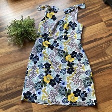Ann Taylor Factory 6 Petite Sleeveless Floral Print Dress