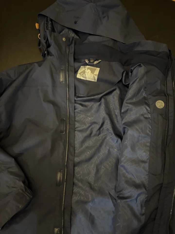 Водонепроницаемый дождевик с капюшоном Camel Crown мужской 3 в 1 плащ - Изображение 2 из 4