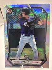 2026 Bowman Baseball - Matt Klein #BP-146 - 1st Bowman Logofractor