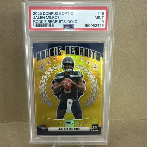 2025 Donruss Optic Jalen Milroe Gold (RAW)