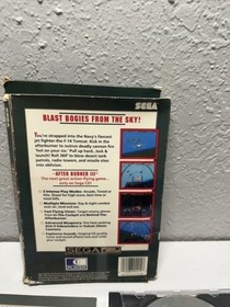AFTER BURNER III (Sega CD, 1993) VINTAGE Box CIB TESTED COMPLETE, Mint Disk