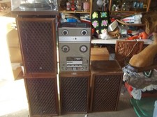 4 Vtg Sansui Sp-2000 Speakers- Dokorder Reel To Reel & Turntable