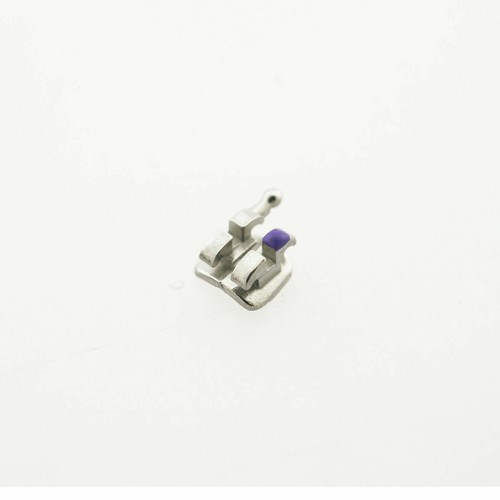 10 Set Dental Orthodontic Brackets MBT 0.022 Slot 345 Hook Mini Metal MIM Braces - Picture 9 of 11