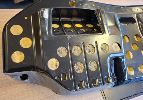 COJÍN ASIENTO TRASERO MERCEDES W124 SEDÁN 1249204821 TELA AZUL 1249203546 - Imagen 8 de 14