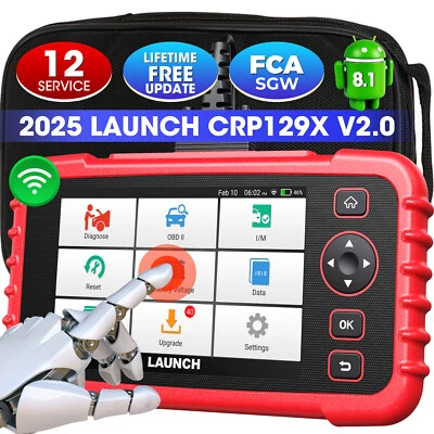 2026 LAUNCH X431 CRP129X V2.0 PRO Strumento Diagnostica 4 Sistemi + 12 Funzione