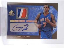 CHANNING FRYE 2007-08 UPPER DECK SP GAME USED SWATCH PATCH AUTO #12/15