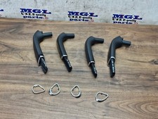 VOLKSWAGEN TOUAREG 7P FRONT DOOR CARD GRAB HOLD HANDLE SET X4  2011-2018