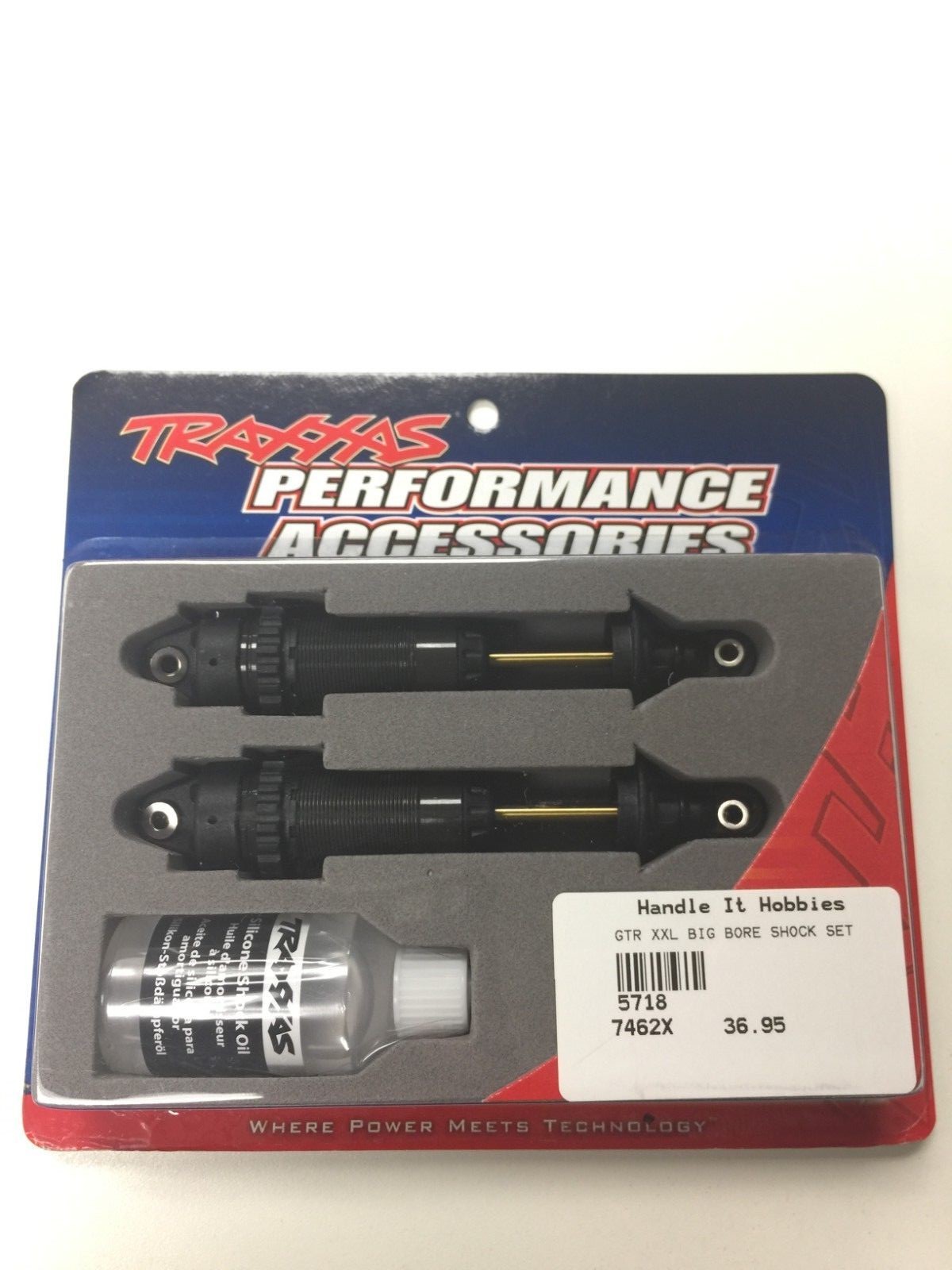 NEW! TRAXXAS REAR GTR SHOCKS FOR A 2WD/4WD TRAXXAS SLASH / RUSTLER