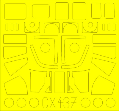 Eduard Models 1/72 Westland Sea King HC.4 Paint Mask for Airfix kit A04056