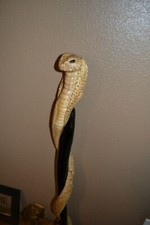 Snake design wooden hand carved walking stick for men women walking cane gift C7