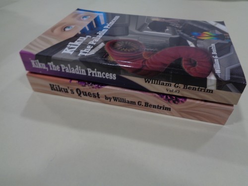 Kiku’s Quest & Kiku, The Paladin Princess SIGNED William G. Bentrim Sci-Fi - 第 2/10 張圖片