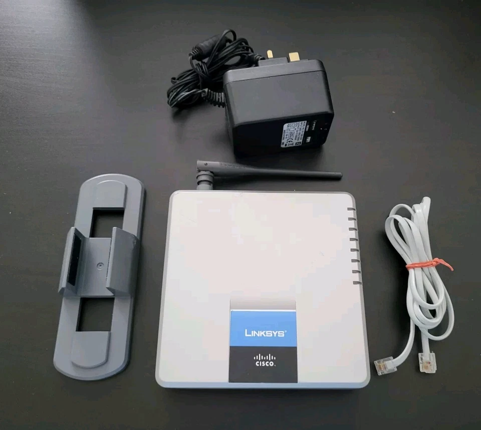 Linksys WAG200G Wireless-G ADSL Home Gateway Router (WORKING) - Image 2 of 4