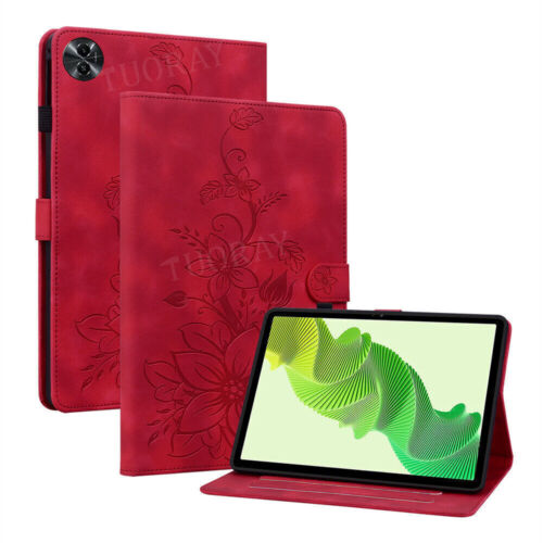 Hülle für Oppo Realme Pad 2 11.5 10.4/Pad X/Mini Leder Flip Tasche Schutz Cover - Picture 45 of 60
