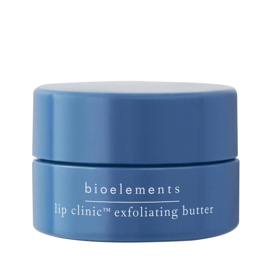 Mantequilla exfoliante Bioelements Lip Clinic lípidos AHA durante la noche manteca de mango de karité Foto 2 de 4