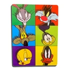 NEW Warner Bros Looney Tunes Expressive Toons Soft Plush Blanket 46" x 60''
