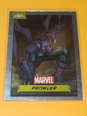MARVEL COMICS PROWLER 2024 TOPPS CHROME #126