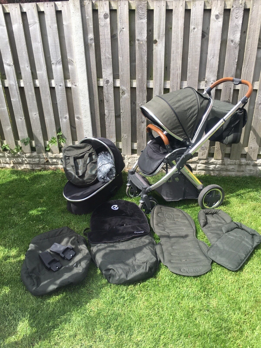 Oyster 2 top grey travel system