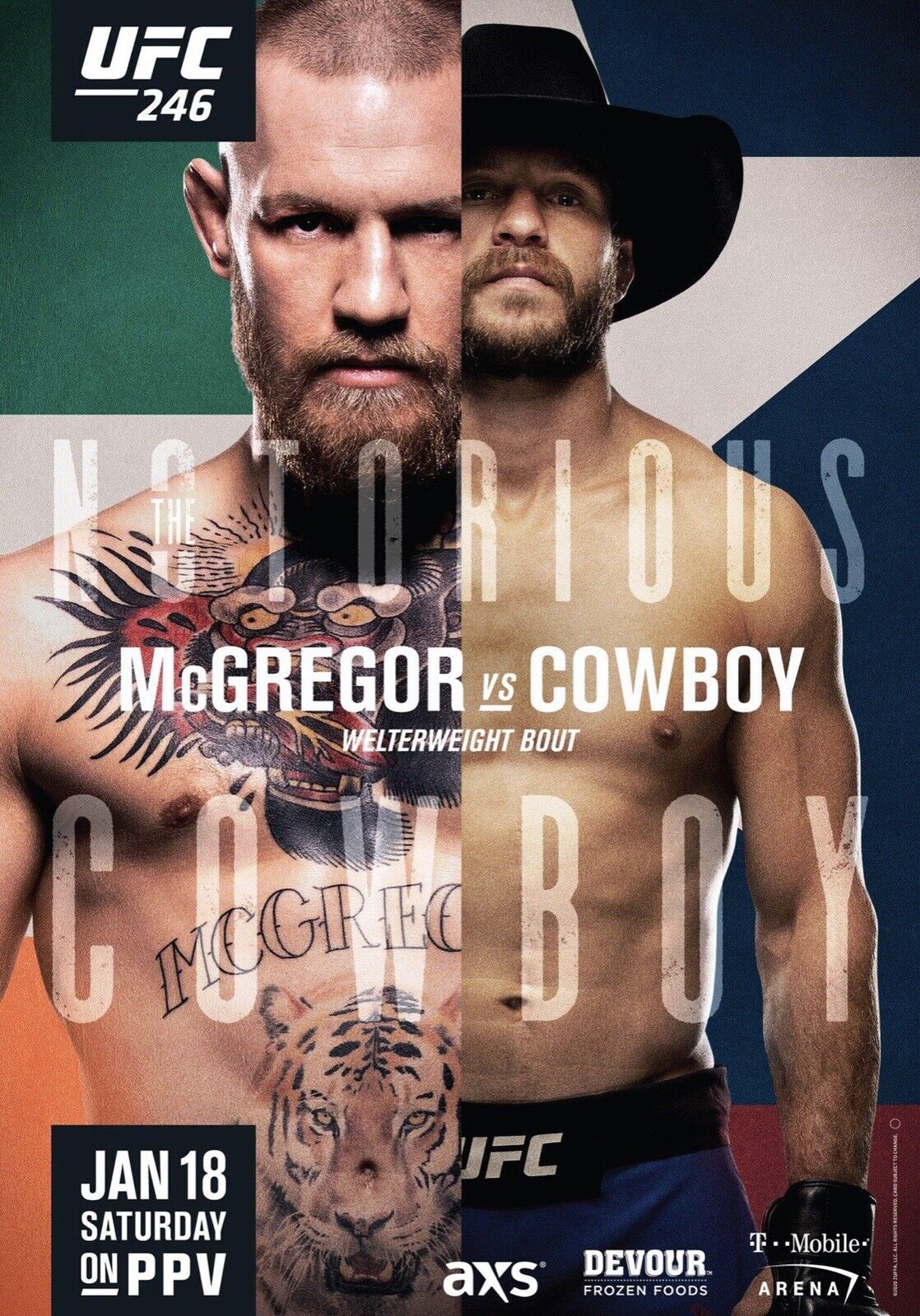 Conor McGregor wishes Donald Cerrone well ahead of UFC 246