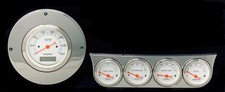 1949 1950 Ford Car 5 Gauge Dash Panel Insert Aluminum Powder Coated 1949 1950 Ford Car 5 Gauge Dash Panel Insert Aluminum Powder Coated