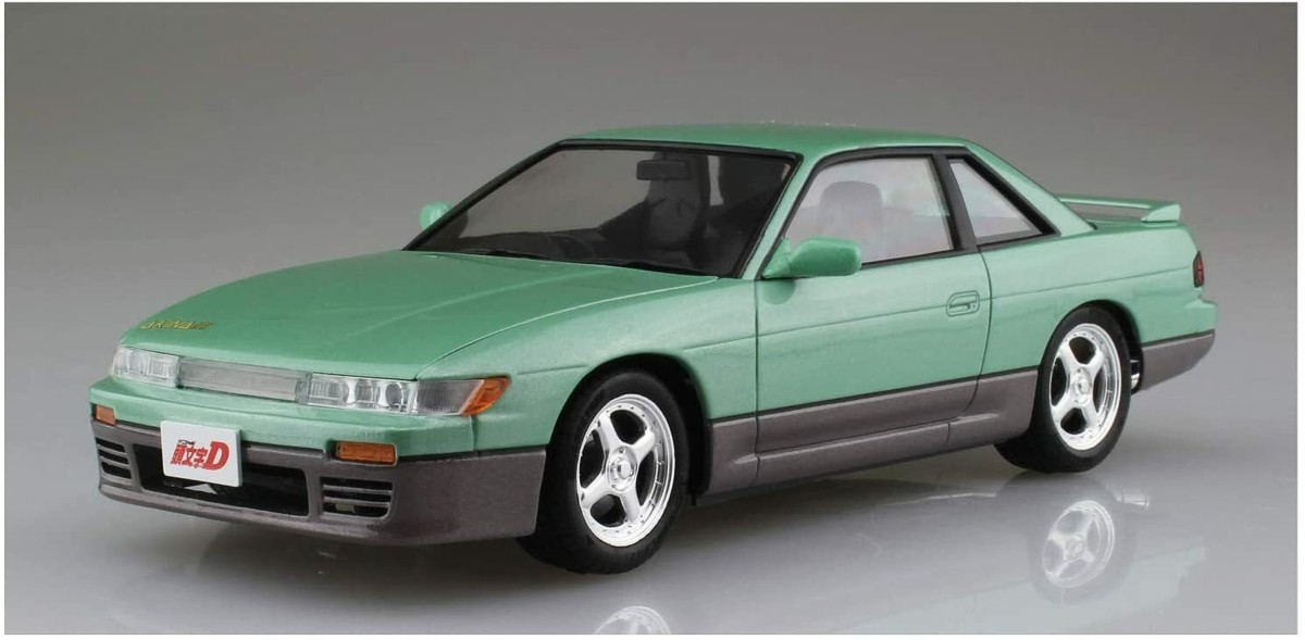 Initial D No.11 Koichiro Iketani S13 SILVIA 1/24 plastic