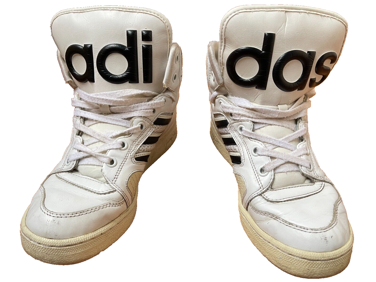 Size 5.5 - adidas Jeremy Scott x Instinct High White for Size 5.5 - adidas Jeremy Scott x Instinct High White for
