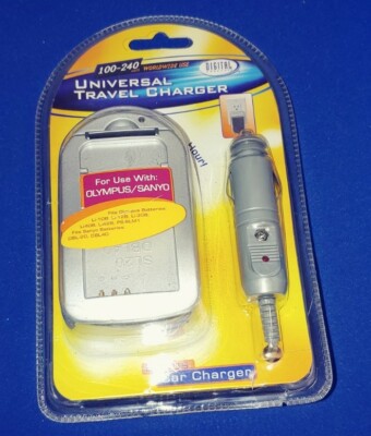 Universal Travel Charger For Olympus/Sanyo100-240 Volt Worldwide Use. New!