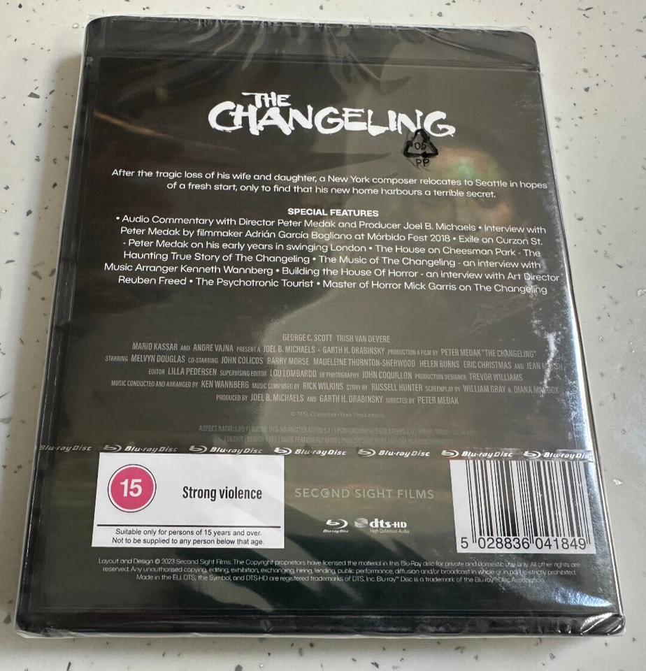 The Changeling - Blu Ray - New &Sealed - Image 3 of 3